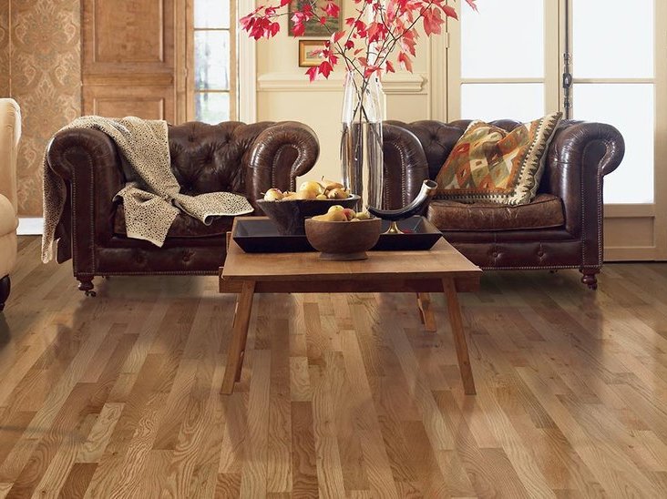 brown hardwood floor from Valley Floor Covering in Naugatuck, CT