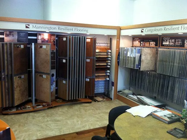 Flooring showroom near Norwich, CT from Valley Floor Covering
